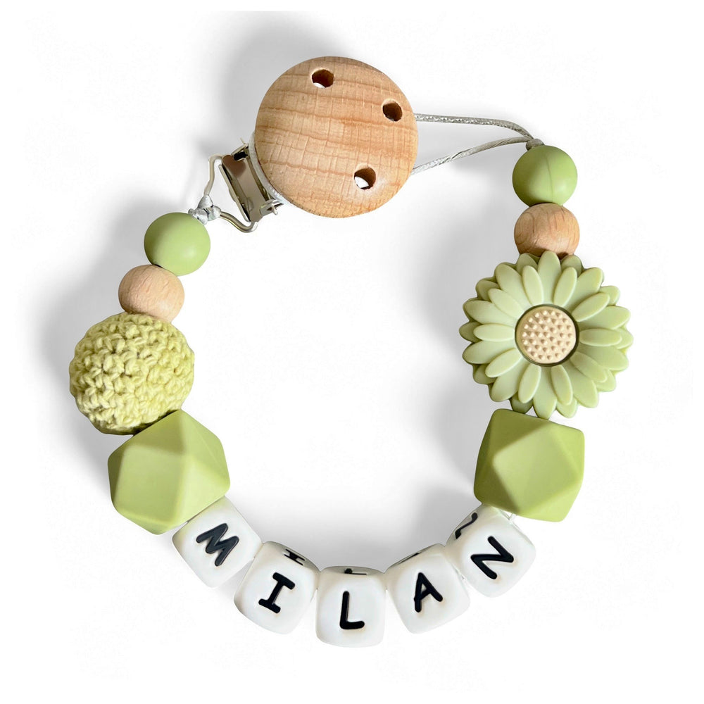 Speenkoord Sunflower met naam