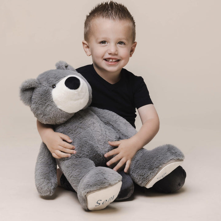 Large Stuffed Animal with Embroidered Name