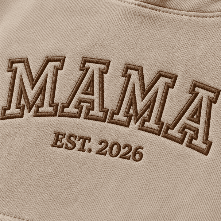 MAMA Hoodie – Gepersonaliseerd met Naam & Geboortejaar