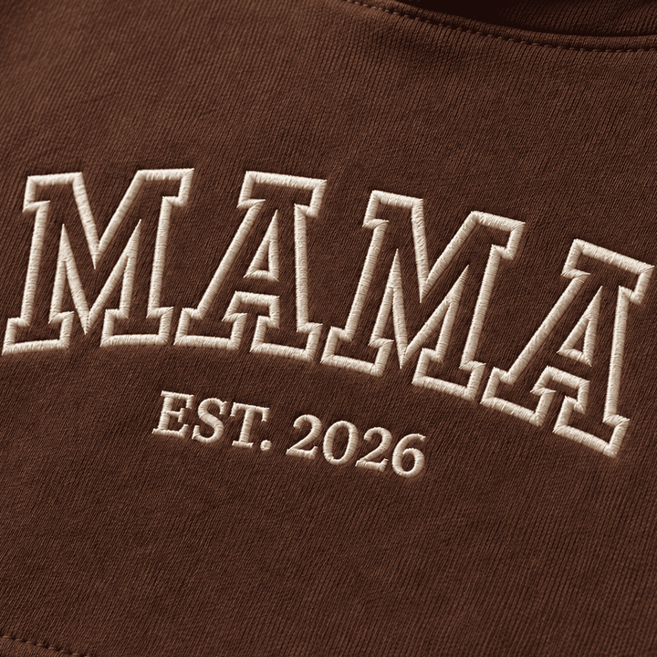 MAMA Hoodie – Gepersonaliseerd met Naam & Geboortejaar