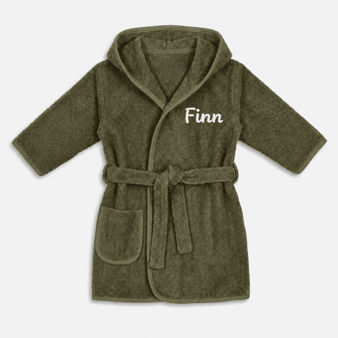Baby & Children's Bathrobe with embroidered name