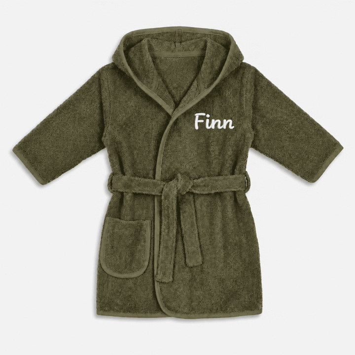 Baby & Children's Bathrobe with embroidered name