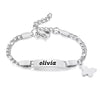 Zilver met vlinder bedel 🦋