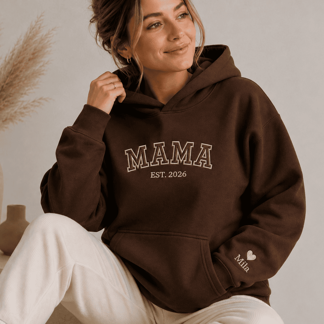 MAMA Hoodie – Gepersonaliseerd met Naam & Geboortejaar