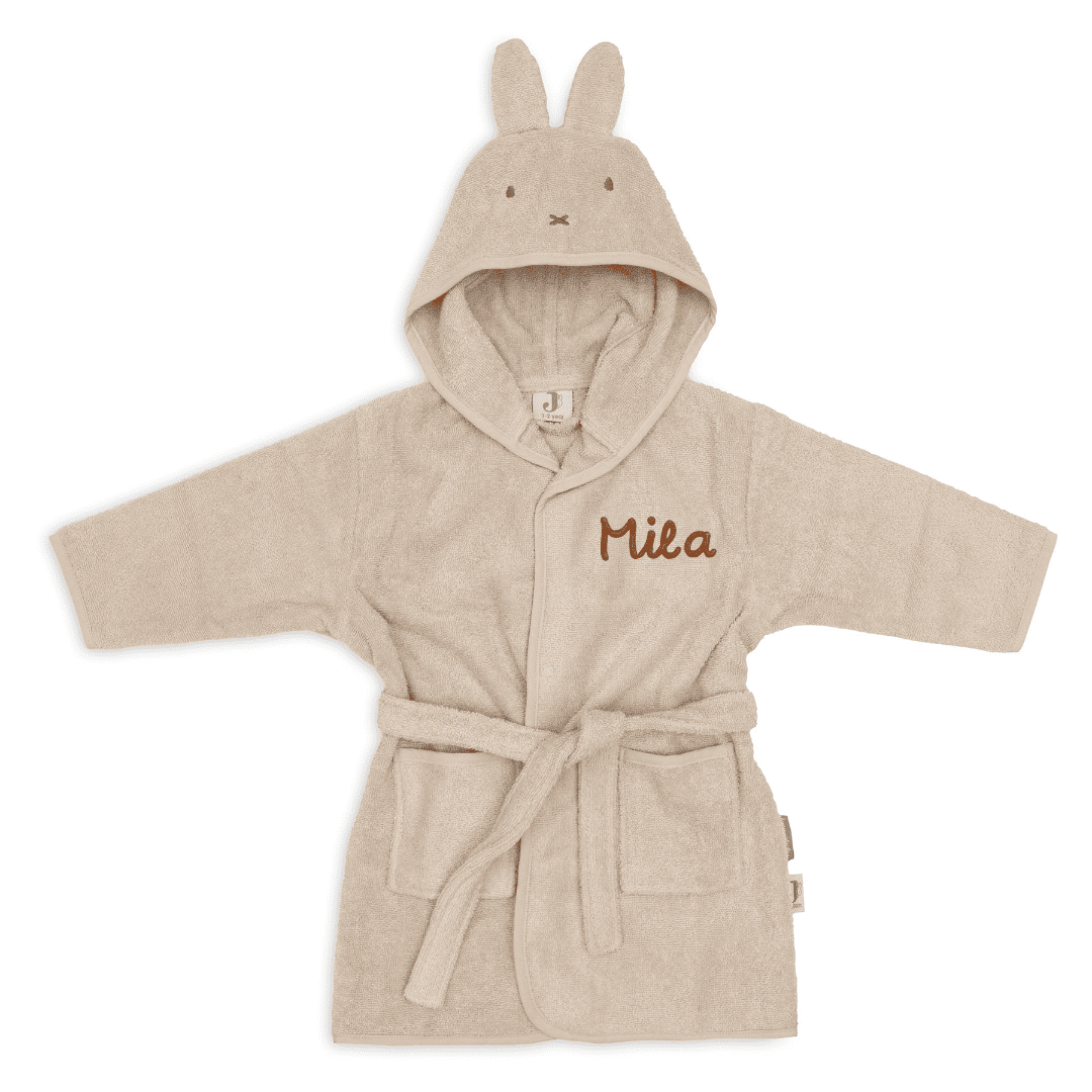 Babybademantel - Miffy mit Namen