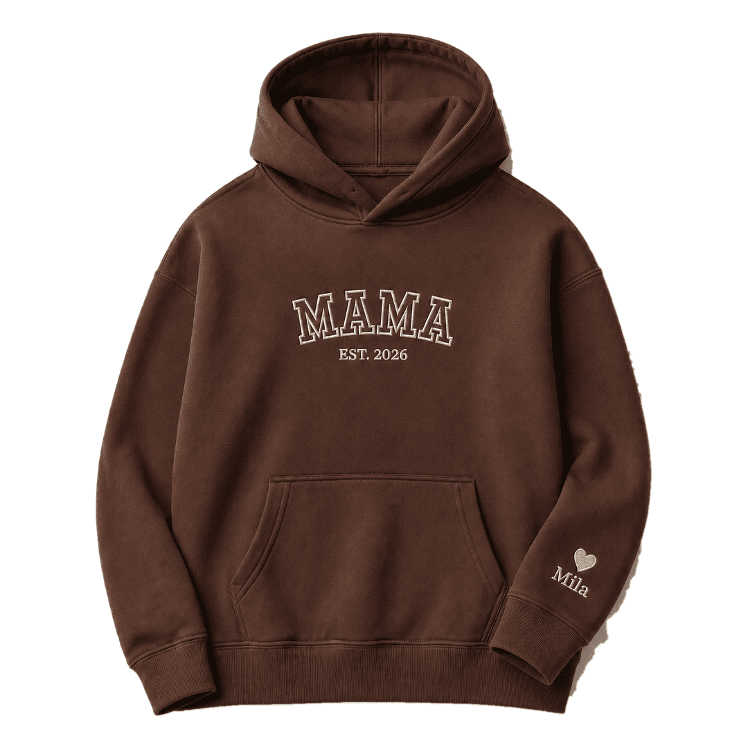 MAMA Hoodie – Gepersonaliseerd met Naam & Geboortejaar