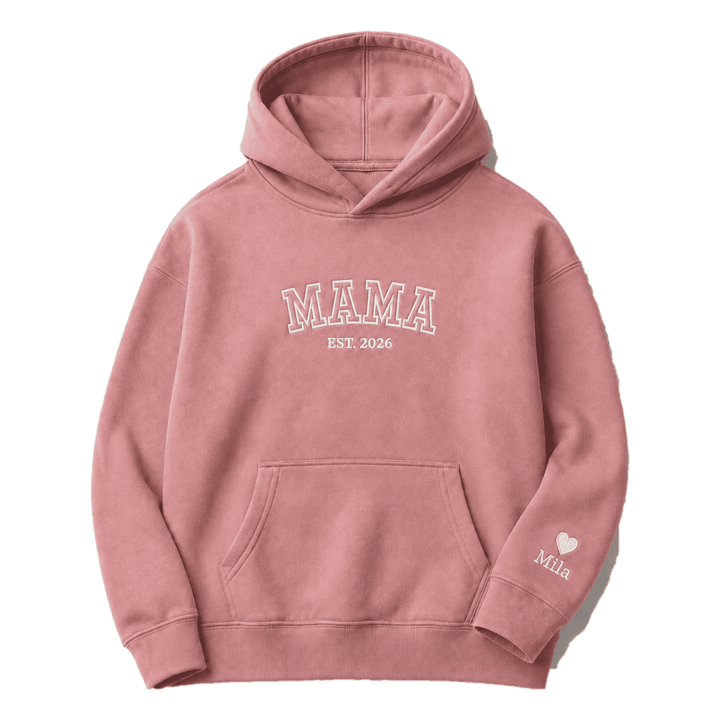 MAMA Hoodie – Gepersonaliseerd met Naam & Geboortejaar