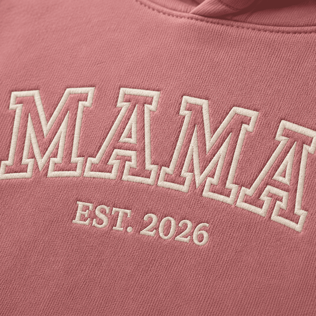 MAMA Hoodie – Gepersonaliseerd met Naam & Geboortejaar