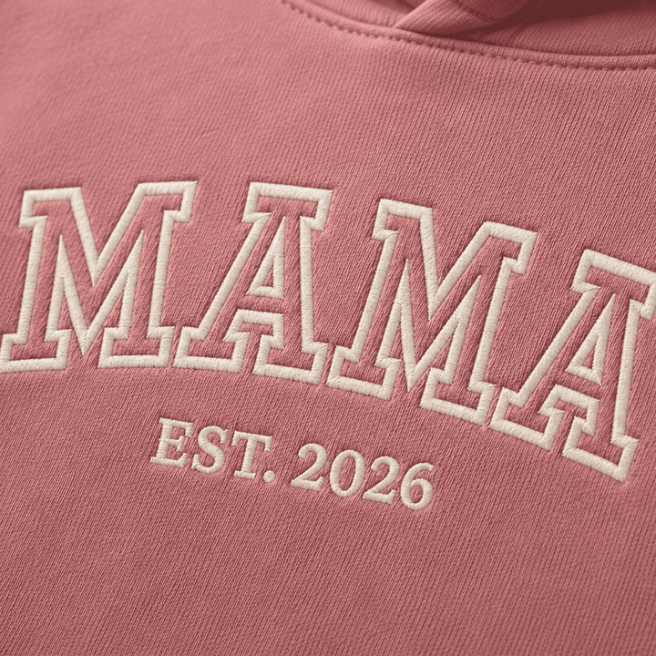MAMA Hoodie – Gepersonaliseerd met Naam & Geboortejaar