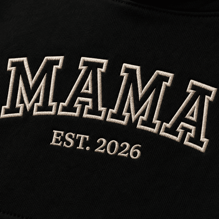 MAMA Hoodie – Gepersonaliseerd met Naam & Geboortejaar